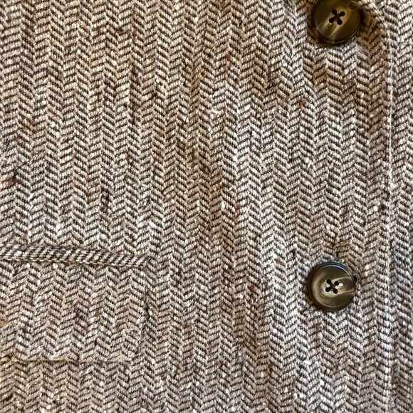 Beautiful Maison Hotel Women's Fall Herringbone Blazer Size Small - Picture 5 of 6